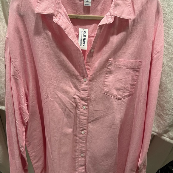 NWT Boyfriend shirt pink - Picture 2 of 2